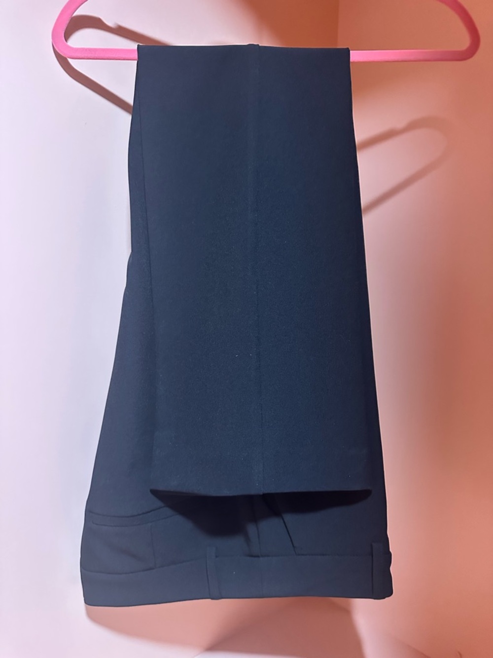 Express Black Boot Cut Dress Pants Short - Picture 2 of 5